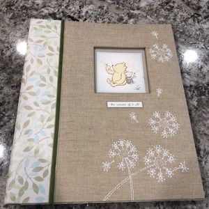 Gender neutral baby memory book.